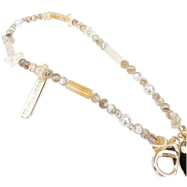 Zawieszka na torebkę handstrap Nimmy     Magnetic fashion brązowy