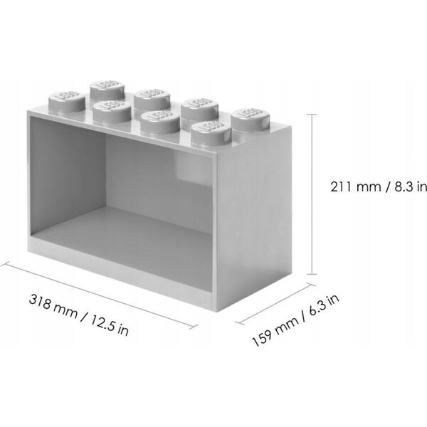 Room Copenhagen Room Copenhagen LEGO Regal Brick 8 Shelf 41151740 (light grey)