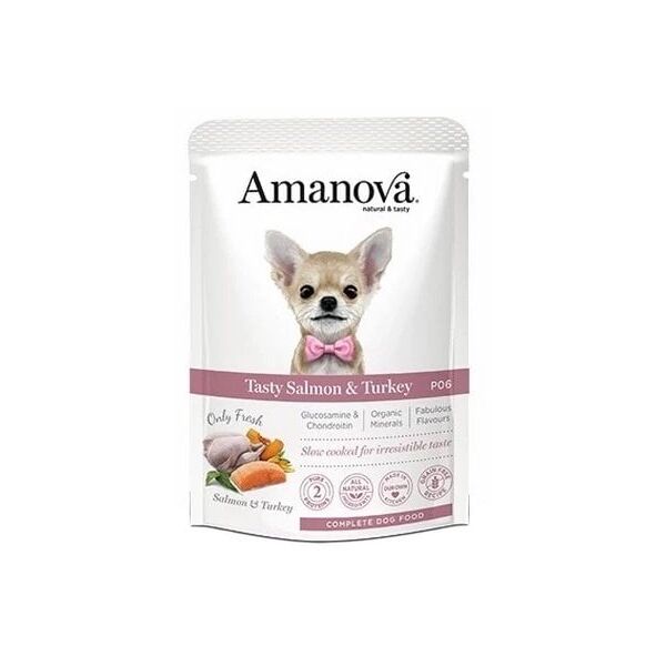 Amanova Adult Tasty Salmon & Turkey saszetka 300g