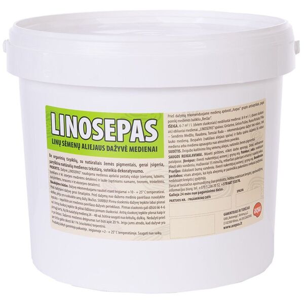 ΤΕΛΙΚΟΣ ΠΑΡΑΓΟΝΤΑΣ LINOSEPAS ΑΧΡΩΜΟΣ 5L