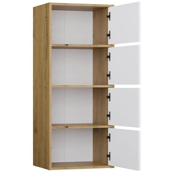 Komoda ALMA Front BIEL Korpus DĄB ARTISAN