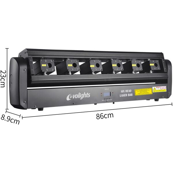 EVOLIGHTS LASER M-BAR listwa laserowa ruchoma prof