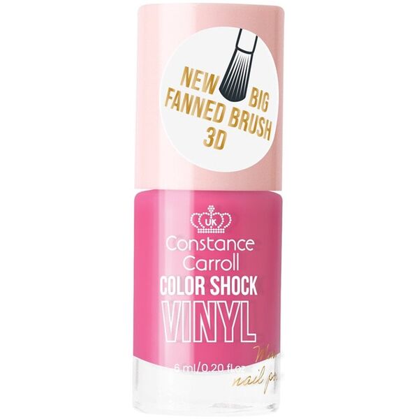 Constance Carroll Color Shock Lakier do paznokci z winylem Mini 6ml Pink Candy (12)