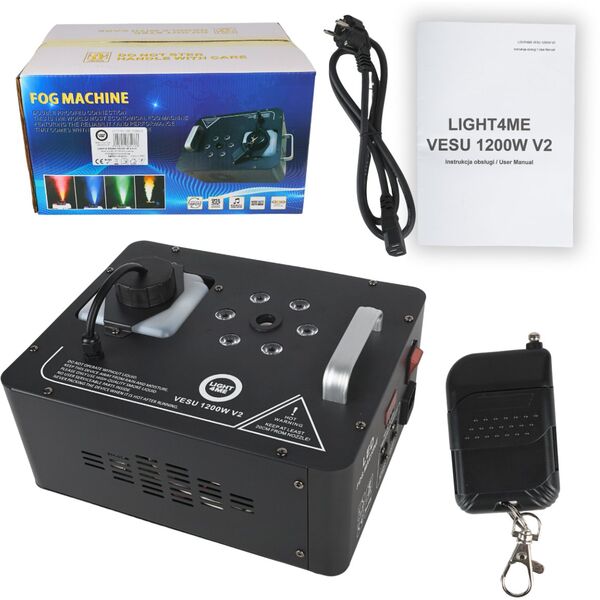 LIGHT4ME VESU 1200W V2 generator wytwornica dymu p