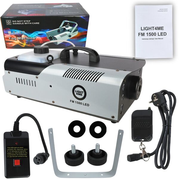 LIGHT4ME FM 1500 LED generator wytwornica dymu mgł
