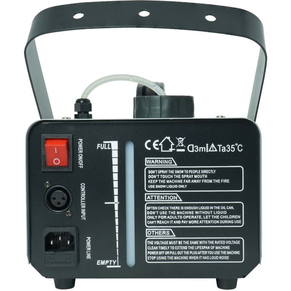 LIGHT4ME SM 600W generator wytwornica śniegu pilot
