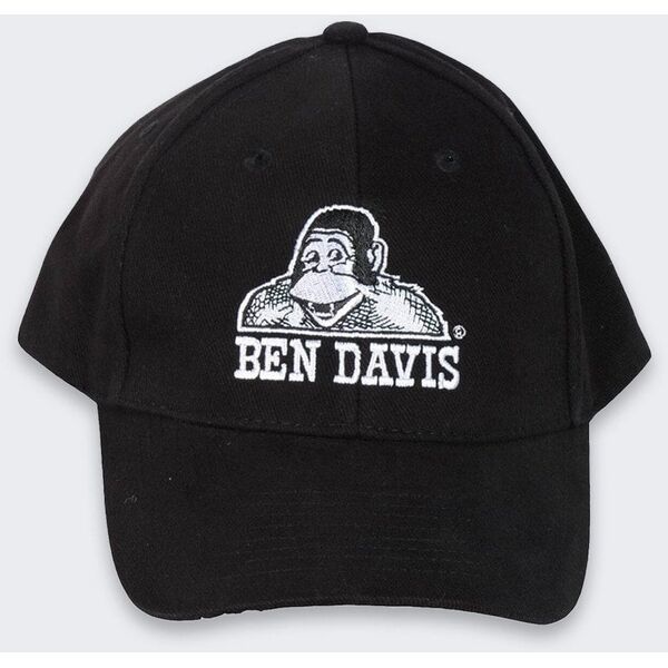 Czapka Ben Davis Embroidery Baseball BlackWhite