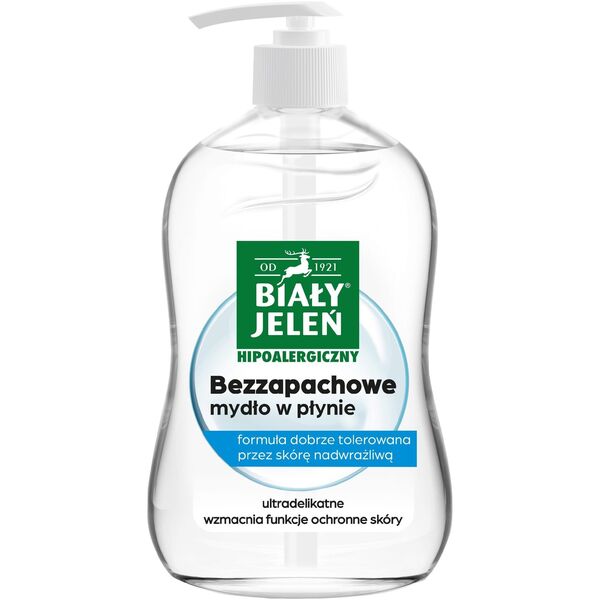 POL BIAŁY JELEŃ Mydło w pł. bezzap. Hipoaler 500ml