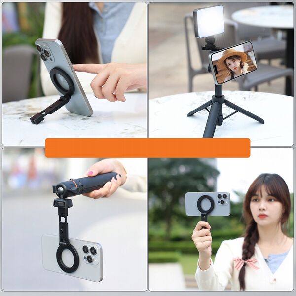 Μαγνητική Βάση Στήριξης Magnes Grip Για 1/4 Iso Τηλέφωνο Iphone Magsafe / Mg-23
