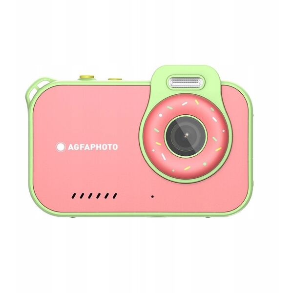 Υποβρύχια Αδιάβροχη Κάμερα 3m AgfaPhoto Agfa 12mp 2.7k 2x Φακός + Παιχνίδια / Ροζ