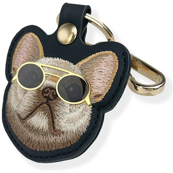 Case locator Nimmy Glasses Cool Dog black