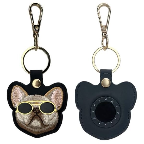 Case locator Nimmy Glasses Cool Dog black