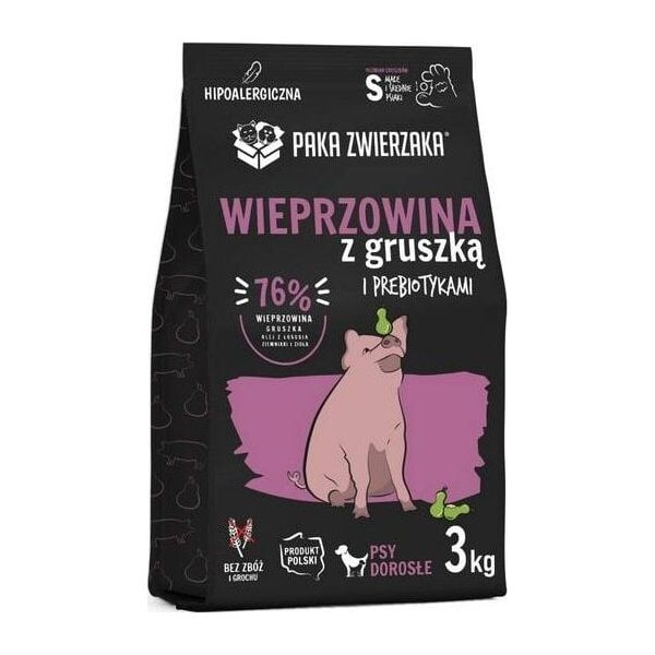 Paka Zwierzaka Paka Zwierzaka Seventh Heaven Wieprzowina z gruszką S 3kg