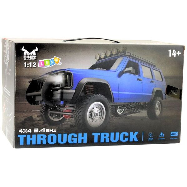 Samochód Terenowy MN78 Zdalnie Sterowany RC Napęd 4x4 Srebrny 1:12 LEAN Toys