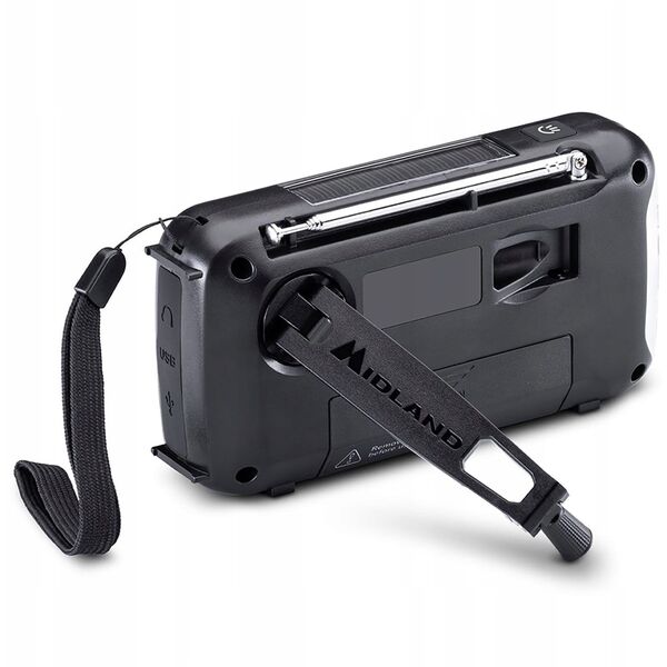 Radio alarmowe Midland ER100 z akumulatorem 2600mAh