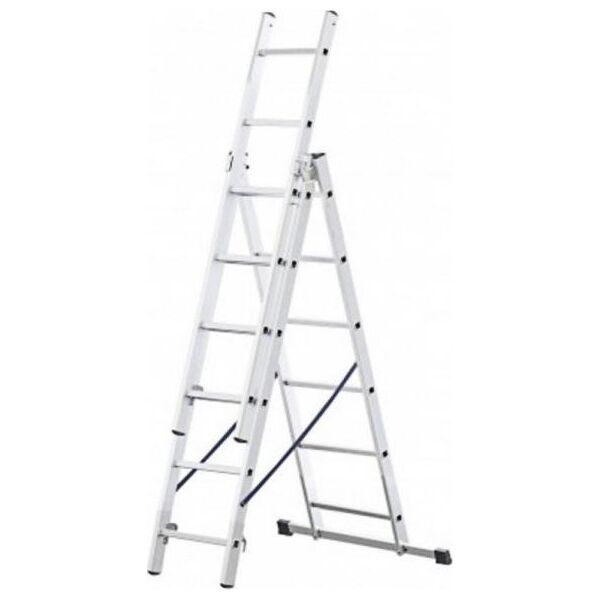 Braket DRABINA ALUMINIOWA 3-ELEMENTOWA EASY 297CM 6+6+6 SZCZEBLI