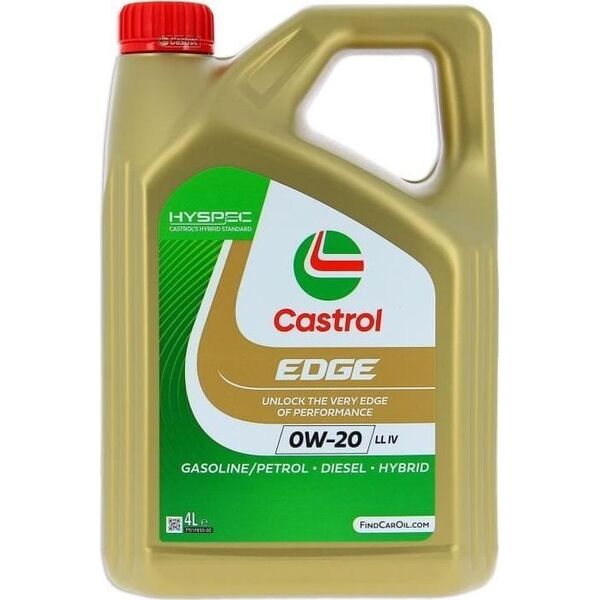 Castrol Olej silnikowy Castrol EDGE Benzyna Diesel Hybrydowy 0W20 5 L