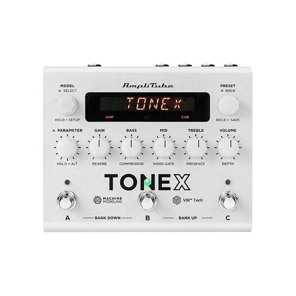 IK Multimedia ToneX Pedal Anniversary Edition Stompbox Technologia AI Biały