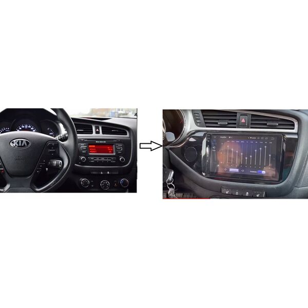 RADIO NAWIGACJA GPS KIA CEED 2012-2018 ANDROID