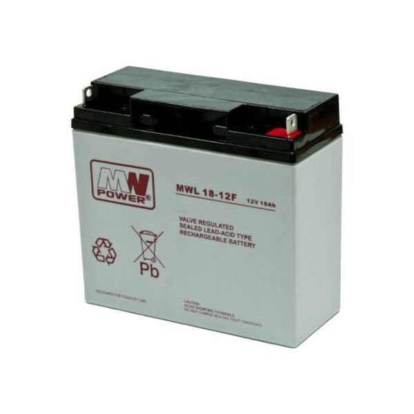 akumulator AGM 12V/18Ah 181*77*167 (T3)