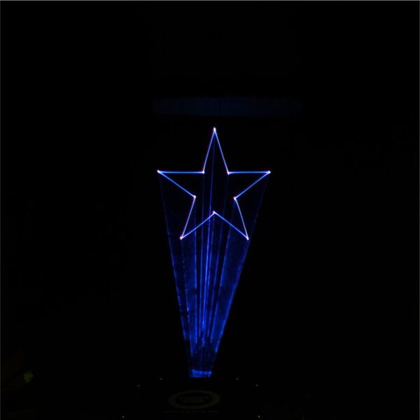 LIGHT4ME APP LASER 5W RGB profesjonalne estradowe oświetlenie laserowe Bluetooth