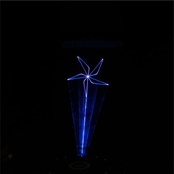 LIGHT4ME APP LASER 5W RGB profesjonalne estradowe oświetlenie laserowe Bluetooth