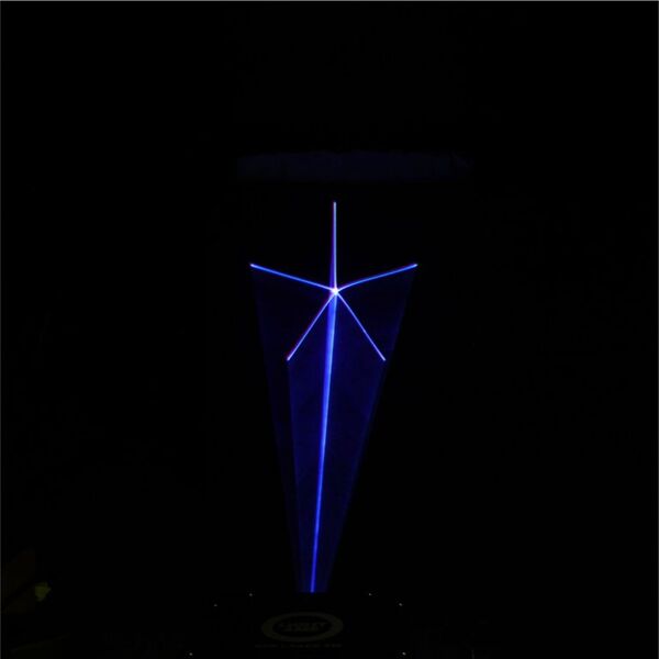 LIGHT4ME APP LASER 5W RGB profesjonalne estradowe oświetlenie laserowe Bluetooth