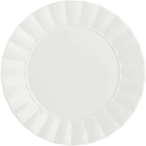 La Porcellana Bianca Zestaw 6 talerzy obiadowych Ducale 26.5 cm biały