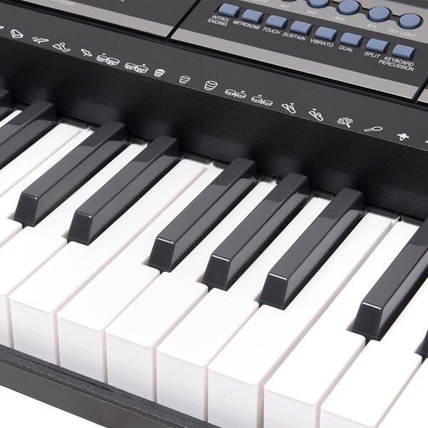 V-TONE VK 500-61L keyboard klawisze organy dla dzieci do nauki gry podświetlana klawiatura LED