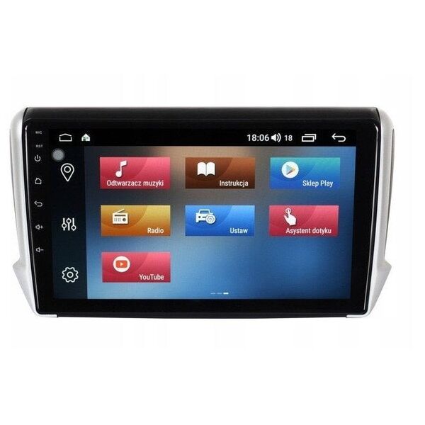 Radio nawigacja GPS PEUGEOT 208 / 2008 2012-2019