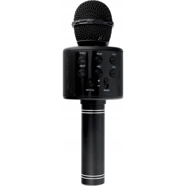Mikrofon OEM Mikrofon multimedialny karaoke CR58 czarny