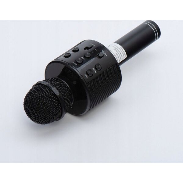 Mikrofon OEM Mikrofon multimedialny karaoke CR58 czarny