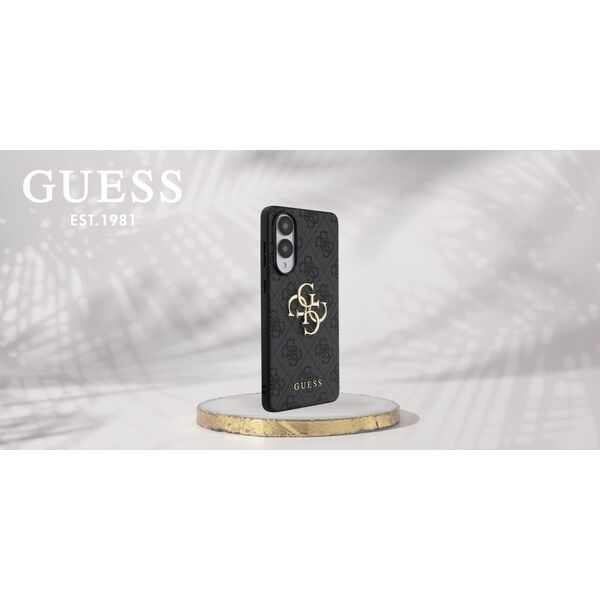 Case Guess Big 4G Logo Classic Logo for Samsung Galaxy S25 Edge black