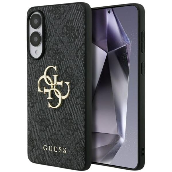 Case Guess Big 4G Logo Classic Logo for Samsung Galaxy S25 Edge black
