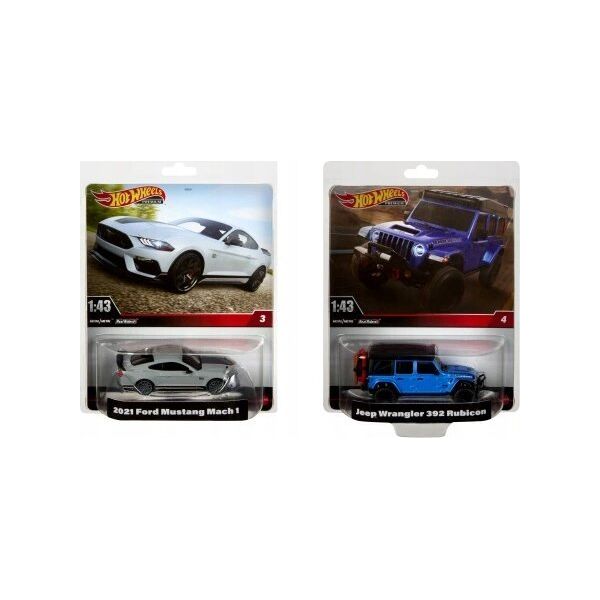 Mattel *****HW Premium Ford Mustang 1:43 HMD41 HMD45