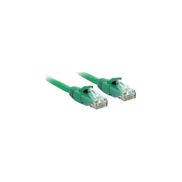 Lindy LINDY Cat.6 U/UTP Cable green 0,3m - 48045