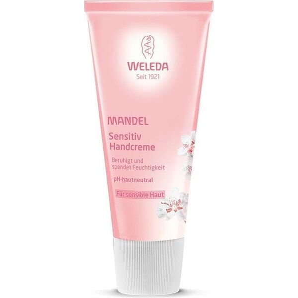 Weleda Mandel Sensitiv Handcreme Krem z migdałami do wrażliwej skóry dłoni 50 ml