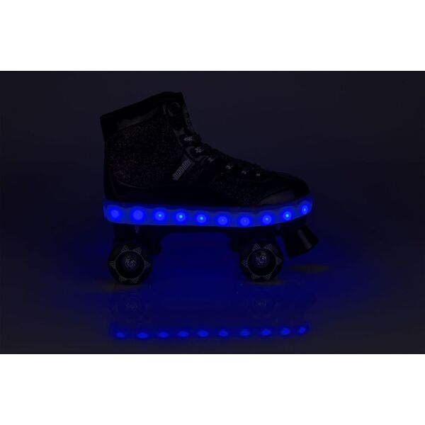 Nijdam Wrotki Flashing Glitter and Glamour czarne r. 37-38 (28367)