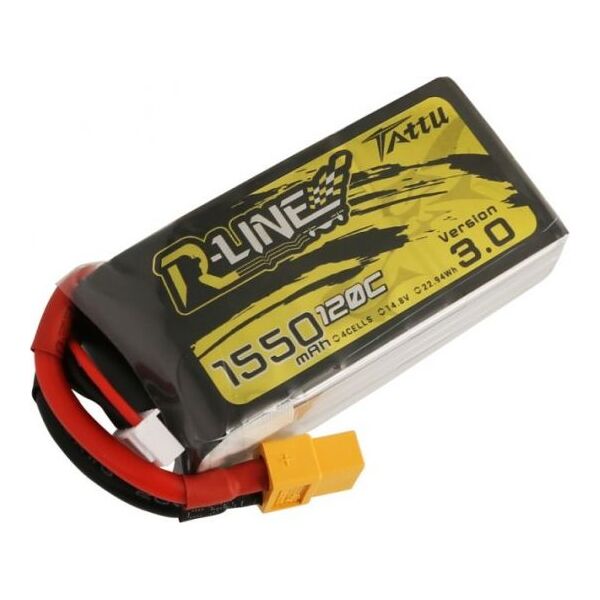 Gens Ace & TATTU Akumulator Tattu R-Line Version 3.0 1550mAh 14,8V 120C 4S1P XT60
