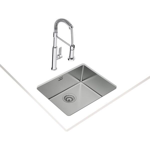 Zlewozmywak Teka Be Linea RS15 50.40 Stal polerowana (115000005)