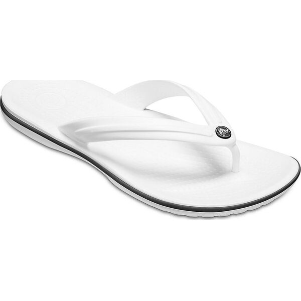 Japonki męskie Crocs Crocs Crocband Flip białe 11033 100