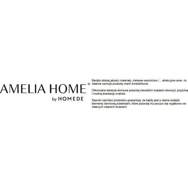 AmeliaHome AmeliaHome OBRUS PLAMOODPORNY VESTA HMD WHITE 120X260