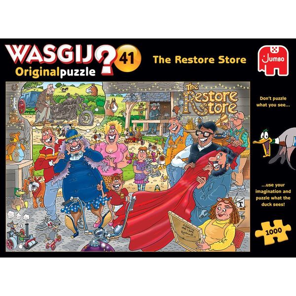 Jumbo Jumbo Puzzle Wasgij Original 41 Turn old into new (1000 pieces)