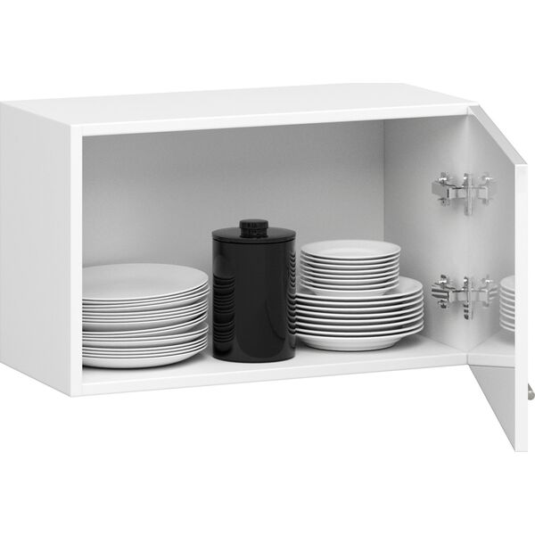 Fabryka Mebli Akord WISZĄCA SZAFKA KUCHENNA OKAPOWA OLIWIA 60 cm BIAŁA BIAŁY POŁYSK