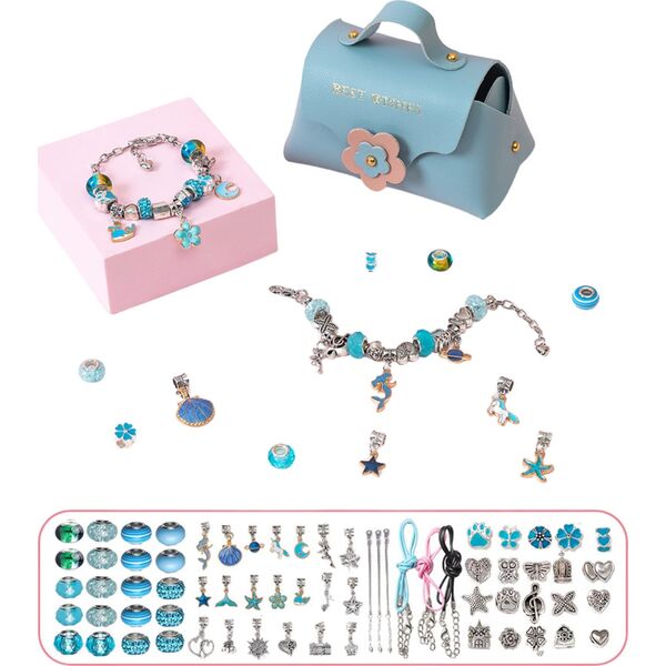 ProNice Zestaw Do Robienia Bransoletek Naszyjników Kreatywny Dla Dzieci Charms DIY
