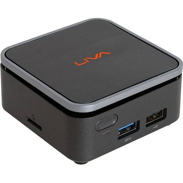 Elitegroup ECS LIVA Q2 N4120-0464 Mini PC 4GB/64GB μαύρος υπολογιστής λιανικής Win10-Pro 14072347 4711064007961