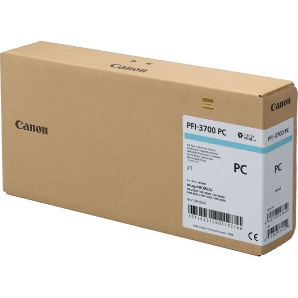 Canon PFI-3700PC Photo Cyan (PFI3700PC)