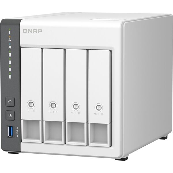 Serwer plików Qnap Qnap TS-433-4G + Seagate IronWolf 12TB (ST12000VN0008)