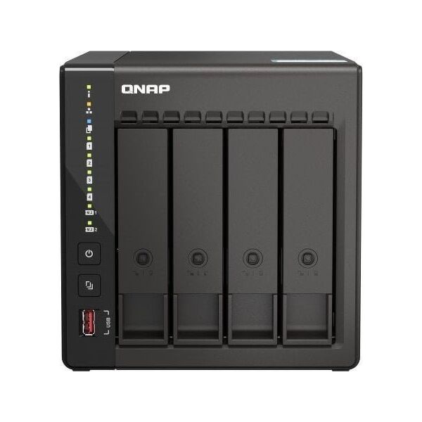 Serwer plików Qnap Qnap TS-453E-8G + Seagate IronWolf 12TB (ST12000VN0008)