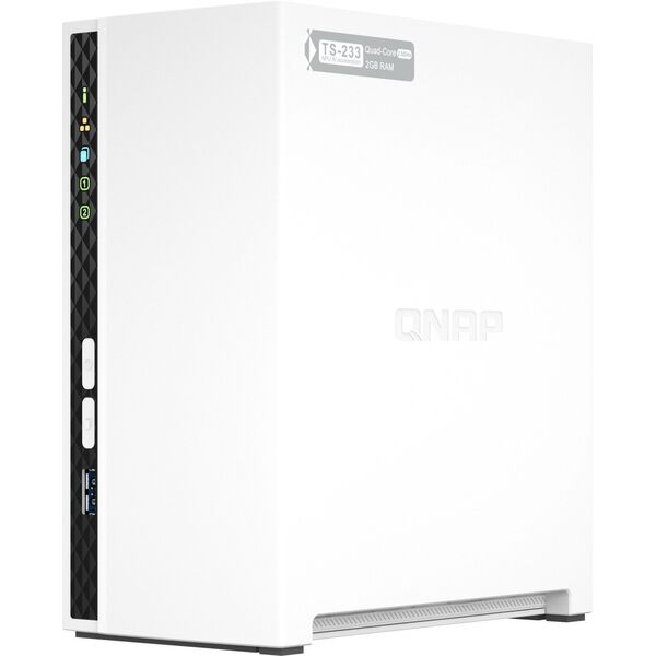 Serwer plików Qnap Qnap TS-233 + Seagate IronWolf 12TB (ST12000VN0008)